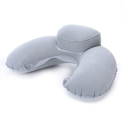 

Outdoor travel U-shaped inflatable pillow office nap health pillow can be carried with you