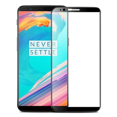 

5D Curved Edge Tempered Glass for Oneplus 5T Screen Protector 9H Hardness Protective Film for One Plus 5T