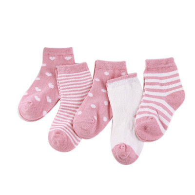 

5Pairslot 0-5Y Toddler Socks Kids Socks for Girls Cotton Mesh Cute Baby Boy Toddler Socks Baby Clothes Accessories