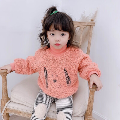 

2019 New Autumn Baby Boys Girls Clothes Cotton Cartoon Dog Print Sweatshirt Children Kids Sportswear Winter Warm Infant Clothes