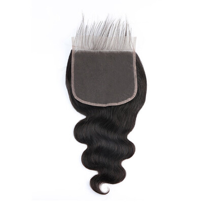 

6x6 Lace Closure Body Wave Natural Color Hair Styling Human Hair 150％ Density with Baby Hair for Black