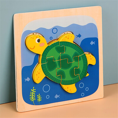 

Gobestart Childrens Puzzle Grasp Board Puzzle Birthday Boy Girl Educational Toy