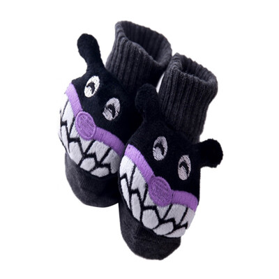 

0-4T Non-slip Cotton Infant Baby Socks Kids Floor Socks Cartoon Doll Socks Baby Girls Boys Soft Cute Boots