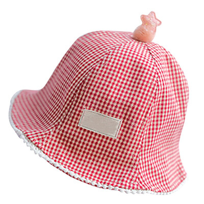 

Adjustable Baby Hat Summer Sunhat Print Cartoon Cute Sunhat Prevent ultraviolet ray Hat For Boy Girls