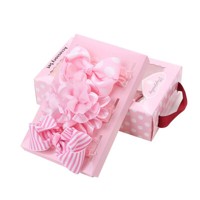 

1Set3pcs Multi-style Ribbon Bow Flower Hairpins Hair Barrettes Children Accessories Cute Baby Girls Headwear Hair Clip