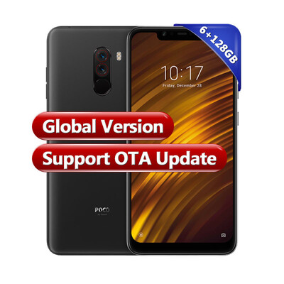 

Global Version Xiaomi POCOPHONE F1 6GB 128GB POCO F1 Snapdragon 845 4000mAh Dual Camera 618" Full Screen Smartphone