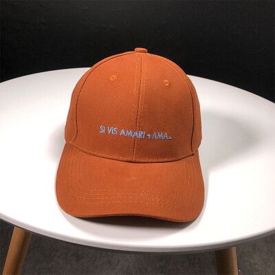 

Pepe Hat Female Korean Joker Simple Letter Embroidered Baseball Hat Outdoor Sunscreen Hat Cap Cap in Summer