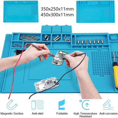 

Heat Insulation Working Silicone Mat Soldering Repair Station Repair Insulation Pad Insulator Pad Maintenance Platform