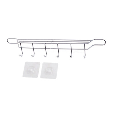 

Kitchen Storage Rack Knife Spoon Egg Beater Holder Wall Mount Hooks Organizer