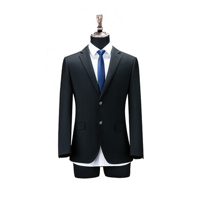 

BGEAROD Mens Professional Two-Button Business Casual Slim Suit Set HY2016 17711