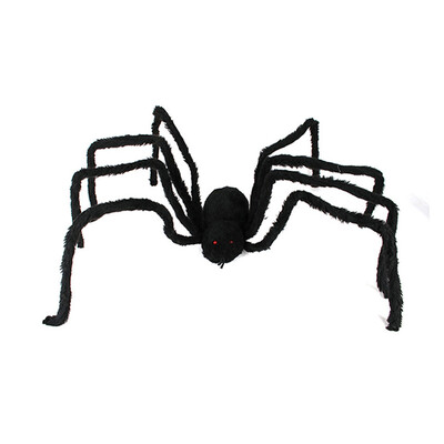 

Halloween Props Spider Giant Spider Web Simulation Plush Bar Decoration Spoof Tidy Toy For Outdoor Garden