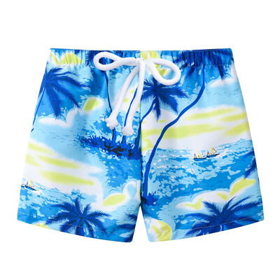 

Summer Little Boys Quick Dry Beach Board Cartoon Casual Shorts Children Kids Swim Trunk Swimsuit Beach Shorts New
