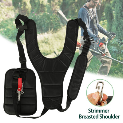 

Convenient Strimmer Double Breasted Shoulder Harness Strap Nylon Double Shoulder Harness Lawn Mower Strap For Brush Cutter Mower