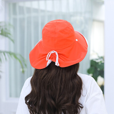 

Summer womens UV hat sunscreen hat cover face breathable sun hat outdoor cool hat beach sports hat