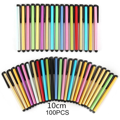 

100Pcs Metal Universal Capacitive Touch Screen Stylus Pen for Iphone Ipad Tablet PC Phone Smartphone