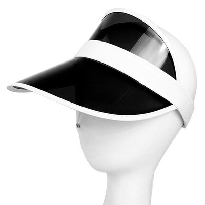 

PVC Shade Cap Empty Top Chapeau Sunscreen Hat Beach Hats Sun Visor