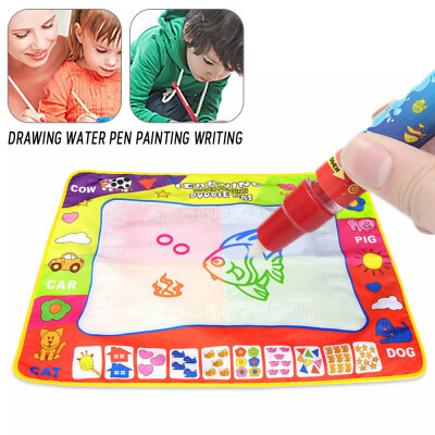 

6080cm Kid Large Aqua Doodle Water Painting Drawing Mat Writing Board Magic Pen