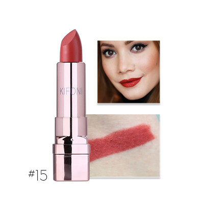 

New Moisturizing 15 Colors Matte Lipstick Sexy Red Lips Nude Lipstick Matte Cosmetics Lip Stick Makeup