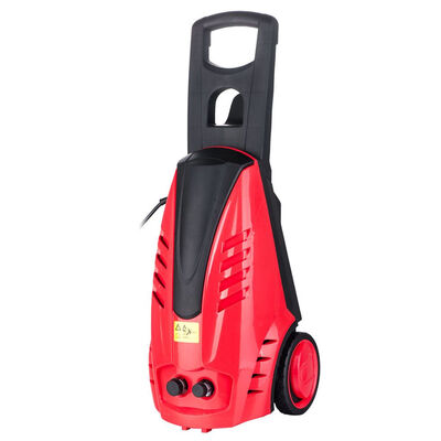

1800W Brush Motor High Pressure Washer ABS Body Aluminum Alloy Pump Cleaner Machine Red