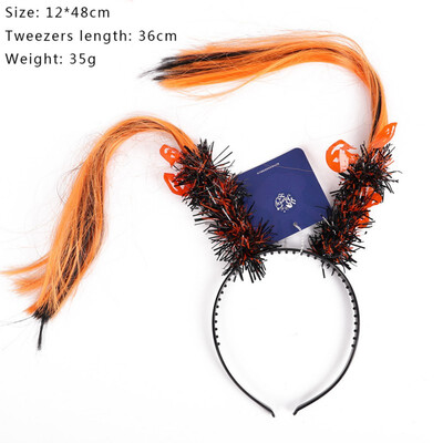 

Special Halloween Headband Witch Eyeball Spider Headband Decoration Ghost Festival Masquerade Net Yarn