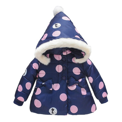 

Baby Girls Coat & Jacket Children Outerwear winter Hooded coats Winter Jacket Fashion Kids Coat childrens Warm Girls clothings