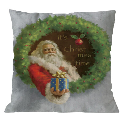 

〖Follure〗Cotton Linen Christmas Pillow Case Sofa Car Throw Cushion Cover Home Decor