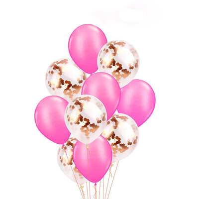 

Gobestart 12 Confetti Balloons 10xset Latex Wedding Party Baby Shower Birthday Decor