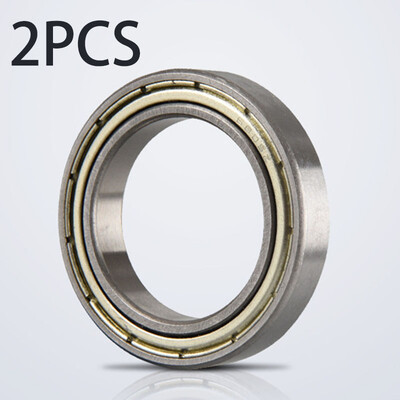 

2Pcs Thin Wall Deep Groove Steel Ball Bearings Bike 25377MM 6805ZZ Low Noise
