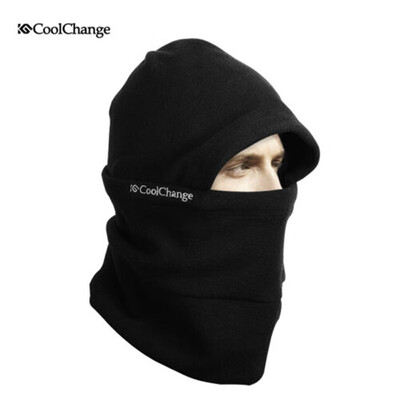

Outdoor Sports Ski Thermal Fleece Cycling Neck Warm Headwear Black