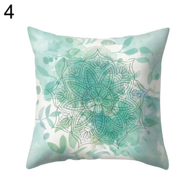 

Mandala Love Heart Throw Pillow Case Cushion Cover Sofa Bed Car Office Decor