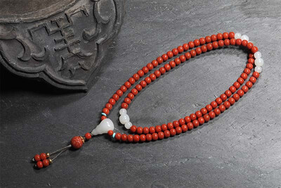 

WANYANSHAOHUA South red agate jewelry accessories 14640-8078