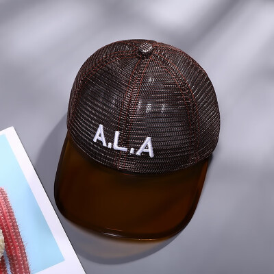 

Kids Hat Baby Girl Boy Cute Baseball Cap Breathable Letter Embroidery Pattern Transparent Visors Hats