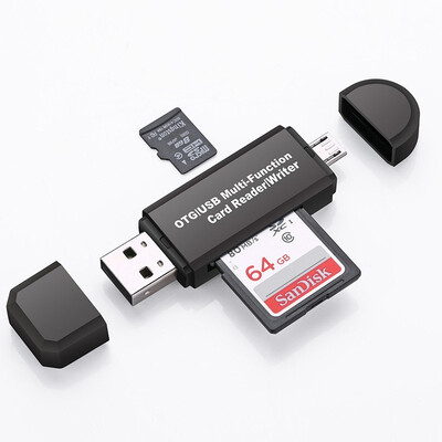 

Card reader USB 20 multi-function card reader SD card 64G mobile phone TF card reader