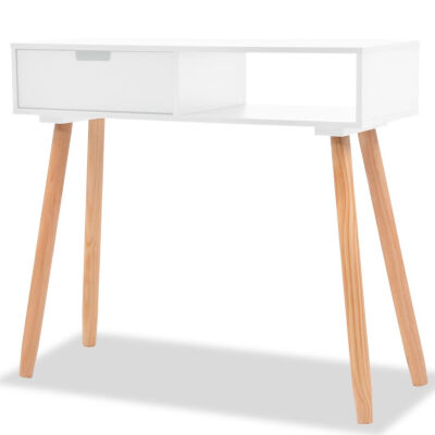 

Console Table Solid Pinewood 315"x118"x283" White