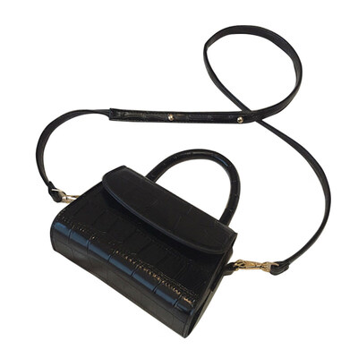 

Fashion Grid Texture Solid Color Square Shoulder Bag Handbag Crossbody Pouch