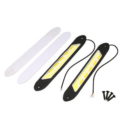 

COB LEDs Lights Waterproof IP67 DRL Daytime Running Light High Power 5W 12V Daylight Fog Driving White Yellow Lamp 2Pcs Rubber Sof