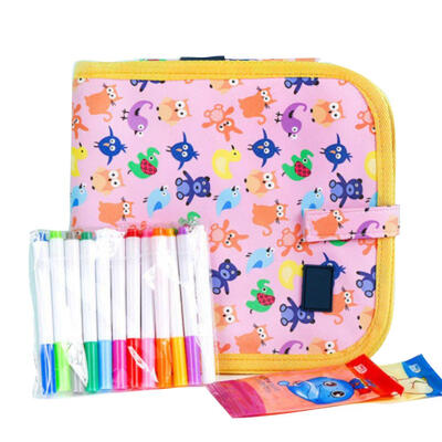 

Child Portable Sketchpad DIY Graffiti Write Painting Small Blackboard Erasable Water Chalk Drawing
