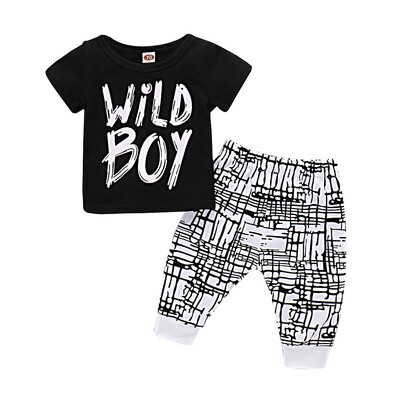 

Autumn Infant Clothes Baby Boy Clothes Long sleeve Wild Boy TopPants 2 Pcs Newborn Toddler Baby Clothing Set