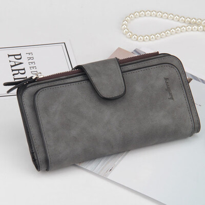 

Hot Sales Brand Wallet Women Scrub Leather Lady Purses High Quality Ladies Clutch Wallet Long Female Wallet Carteira Feminina