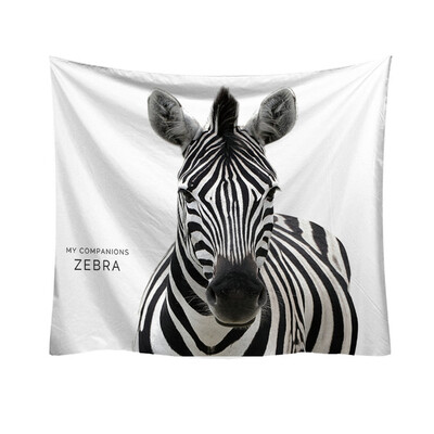 

Toponeto Fashion Tapestry Planet Animals Pattern Style Decorative Tapestry Home Decor