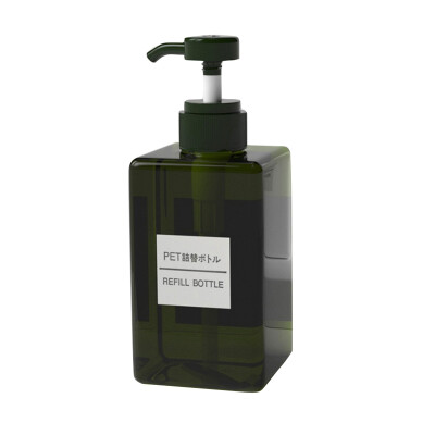 

250450650ML Pressing Bathroom Liquid For Cosmetic Shampoo Shower Gel Liquid Soap Foam Dispenser Container Bottle Hand Pump