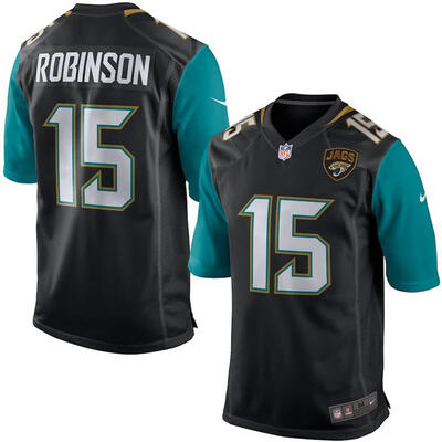 

Mens Football Jersey Jacksonville Jaguars Allen Robinson Black Game Jersey