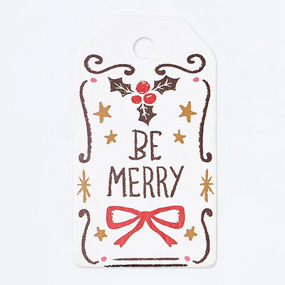 

Diy Kraft Tags Merry Christmas Labels Gift Wrapping Paper Hang Tags Santa Claus Paper Cards Xmas Party Supplies