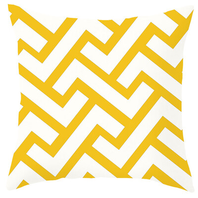 

〖Follure〗Pineapple Leaf Yellow Pillow Case Sofa Car Waist Throw Cushion Cover Home Decor