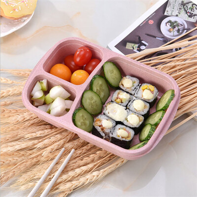 

JPGIF Microwave Bento Lunch Box Picnic Food Fruit Container Storage Box For Kids Adult