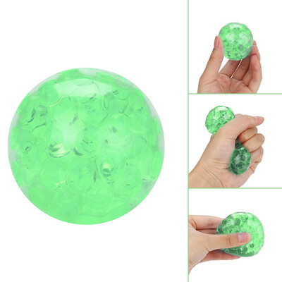 

〖Follure〗Spongy Bead Stress Puffer Ball Squeezable Stress Toy Stress Relief Ball