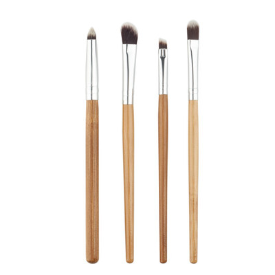 

4pcsset Professional Eye brushes set eyeshadow Foundation Mascara Blending Pencil brush Makeup tool Cosmetic Black