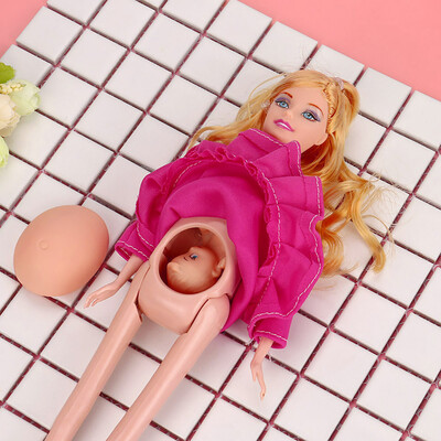 

〖Follure〗Dress Dress Real Pregnant Doll Suit Doll Have A Baby In Her Tummy