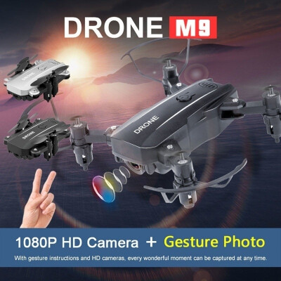 

Professional M9 Mini Folding Quadcopter Drone Remote Control 1080P Camera 360 Degree Rollover Drone