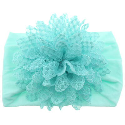 

New Baby Girls Big Lace Floral Design Headband Headwear Apparel Photography Prop Party Gift